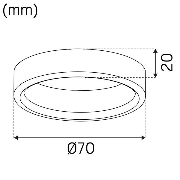 Lisätarvike Hide-a-lite Multi 1202 korotusrengas valkoinen
