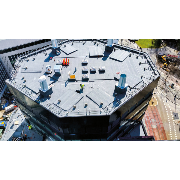 Overlag Mestertekk 8m skifergrå - Isola