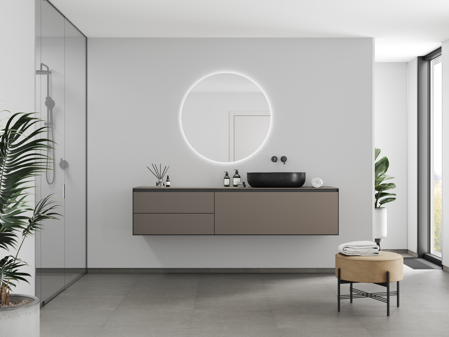 Sisustuslevy Fibo 110 White Silk Project