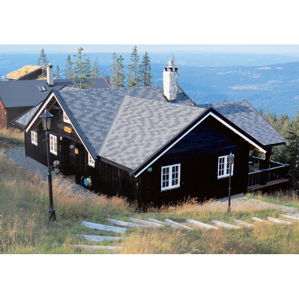 Takshingel Swing grå stuktur - Isola