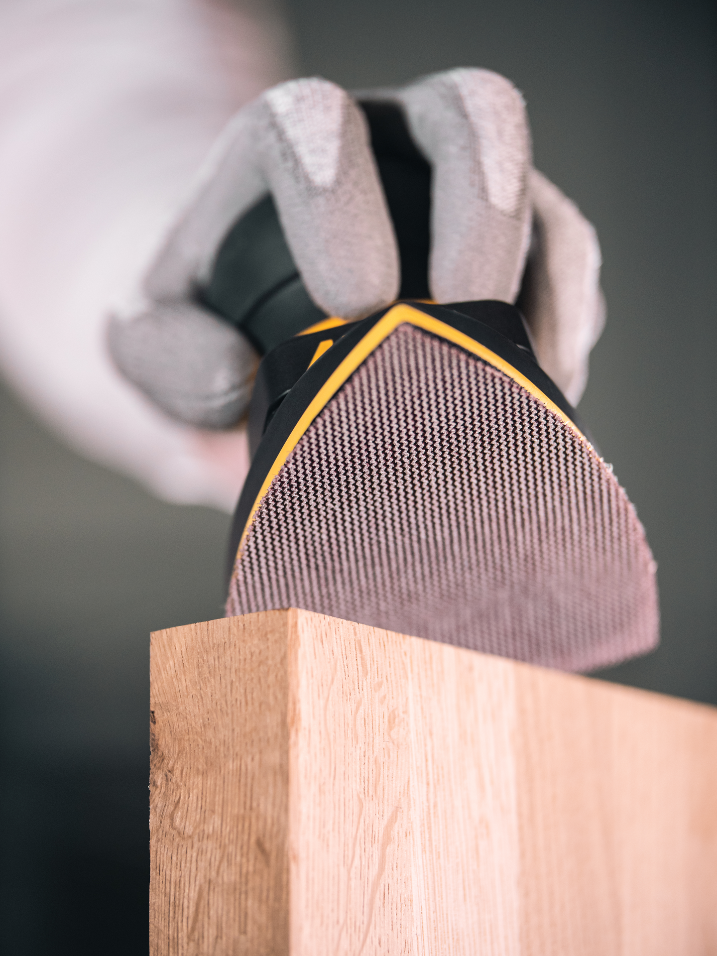 Hiomakolmio Mirka Abranet 100x152x152mm tarra 120 50kpl