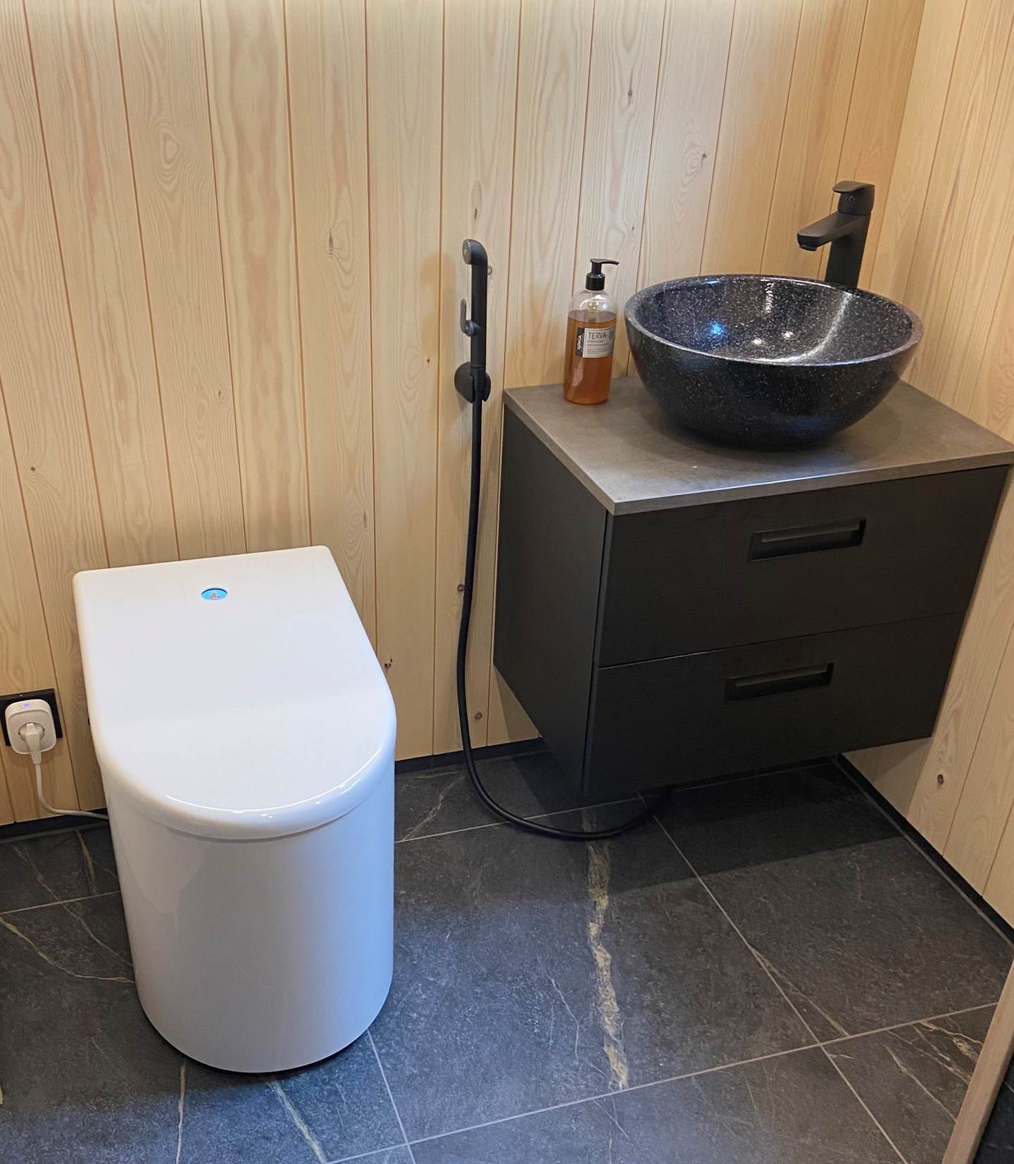 Polttava käymälä Hiilet Luxury