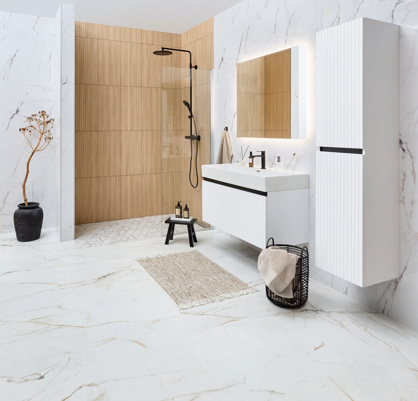 Lattialaatta Cello Cr.Torano 60x60 Dorado matta RT 1,44m²