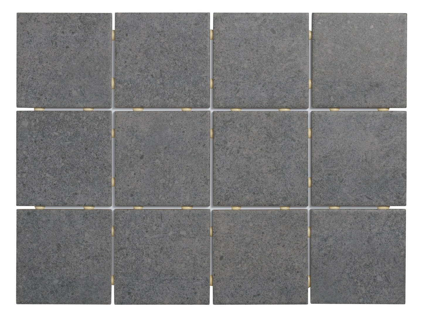 Lattialaatta Cello Uma 10x10 PK antrasiitti 1,44m²