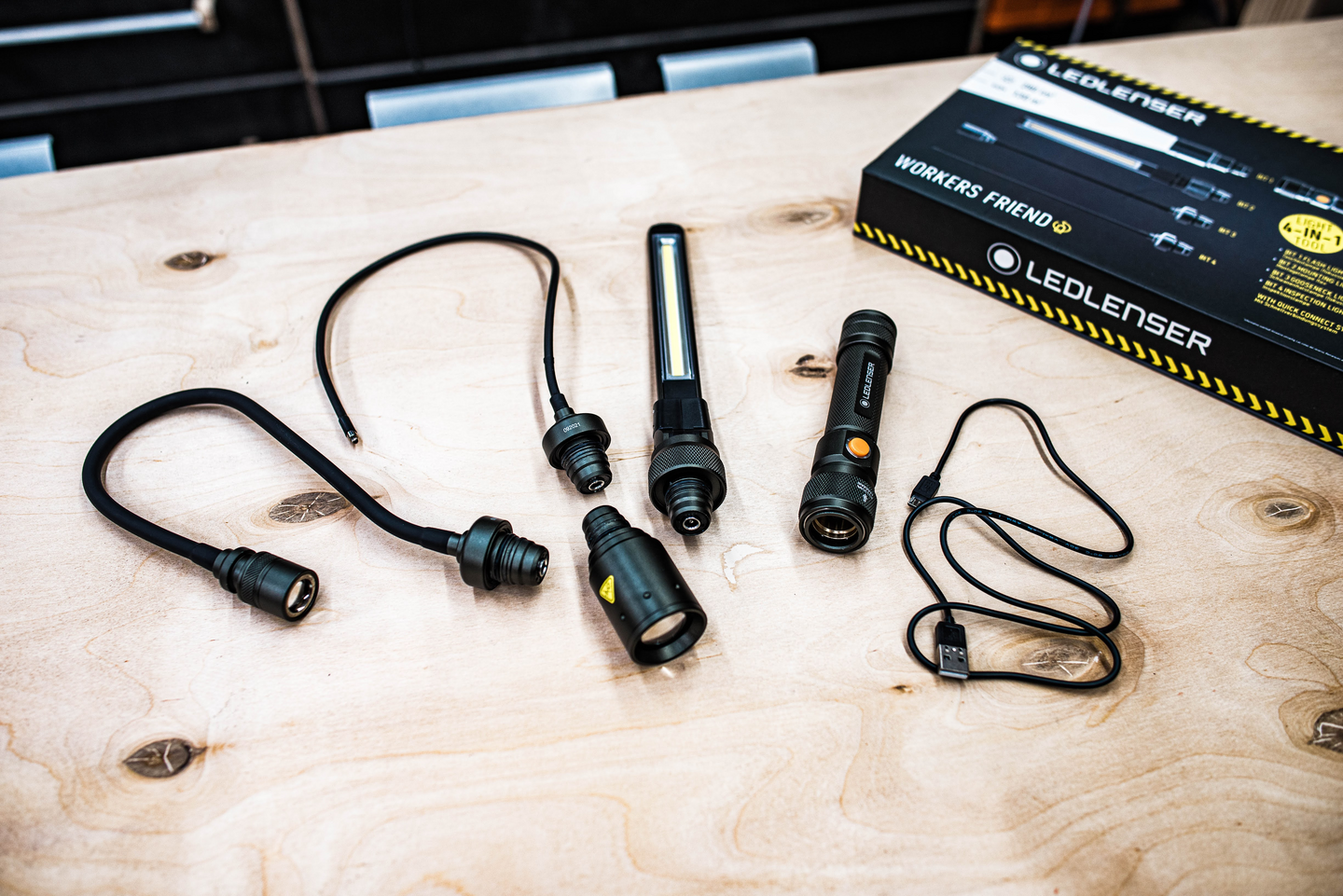 Otsalamppu Ledlenser MH11 harmaa 1000lm ladattava