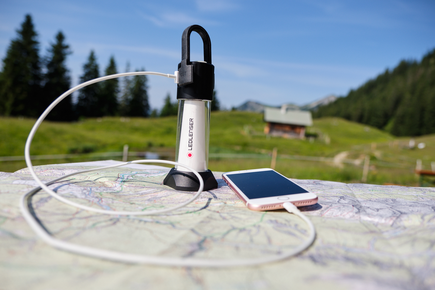 Led-lyhty Ledlenser ML6 musta 750lm ladattava