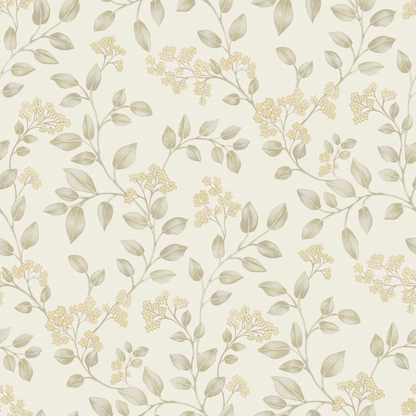 Vinyylitapetti Grandeco Icon IC3001 Jasmine Trail 10,05m