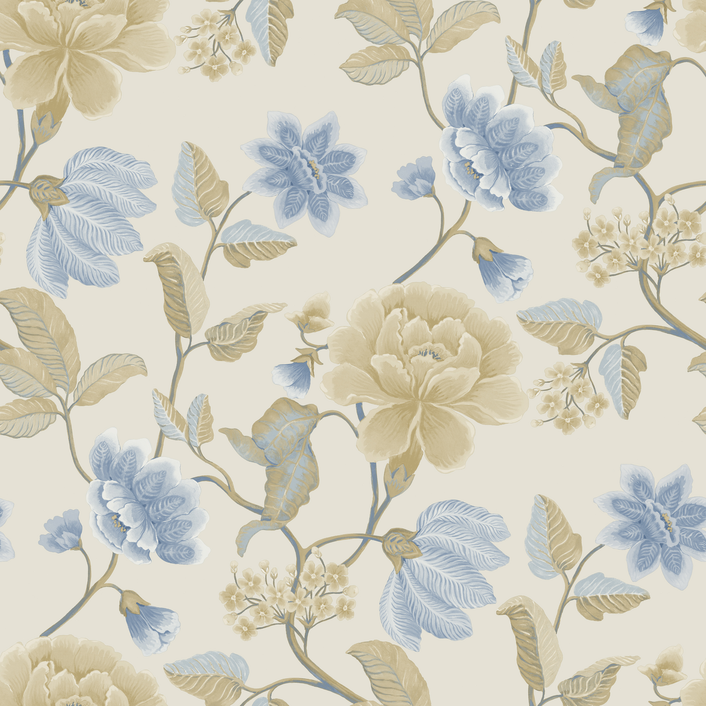 Vinyylitapetti Grandeco Icon IC3102 Celia Trail 10,05m