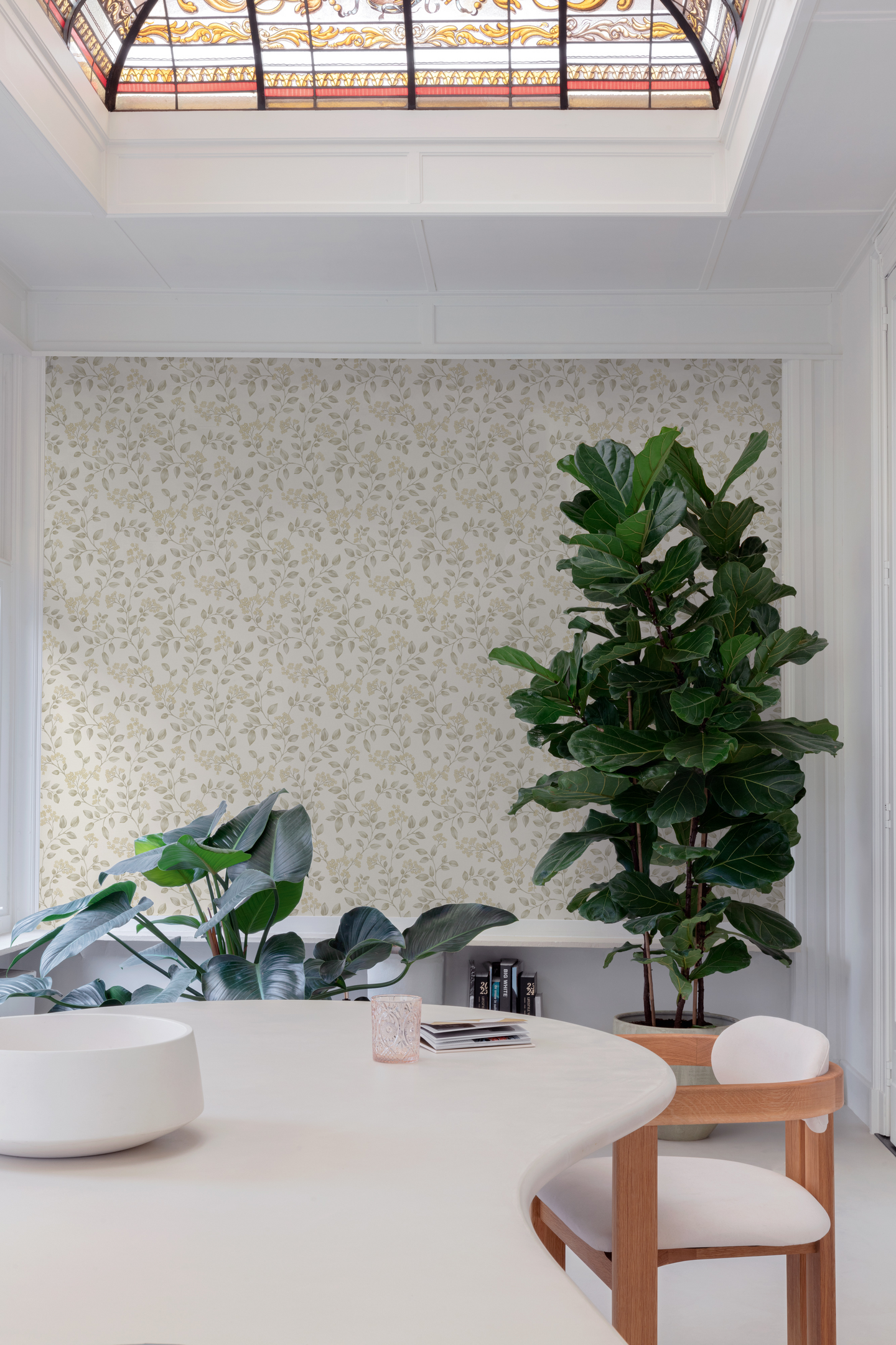 Vinyylitapetti Grandeco Icon IC3001 Jasmine Trail 10,05m