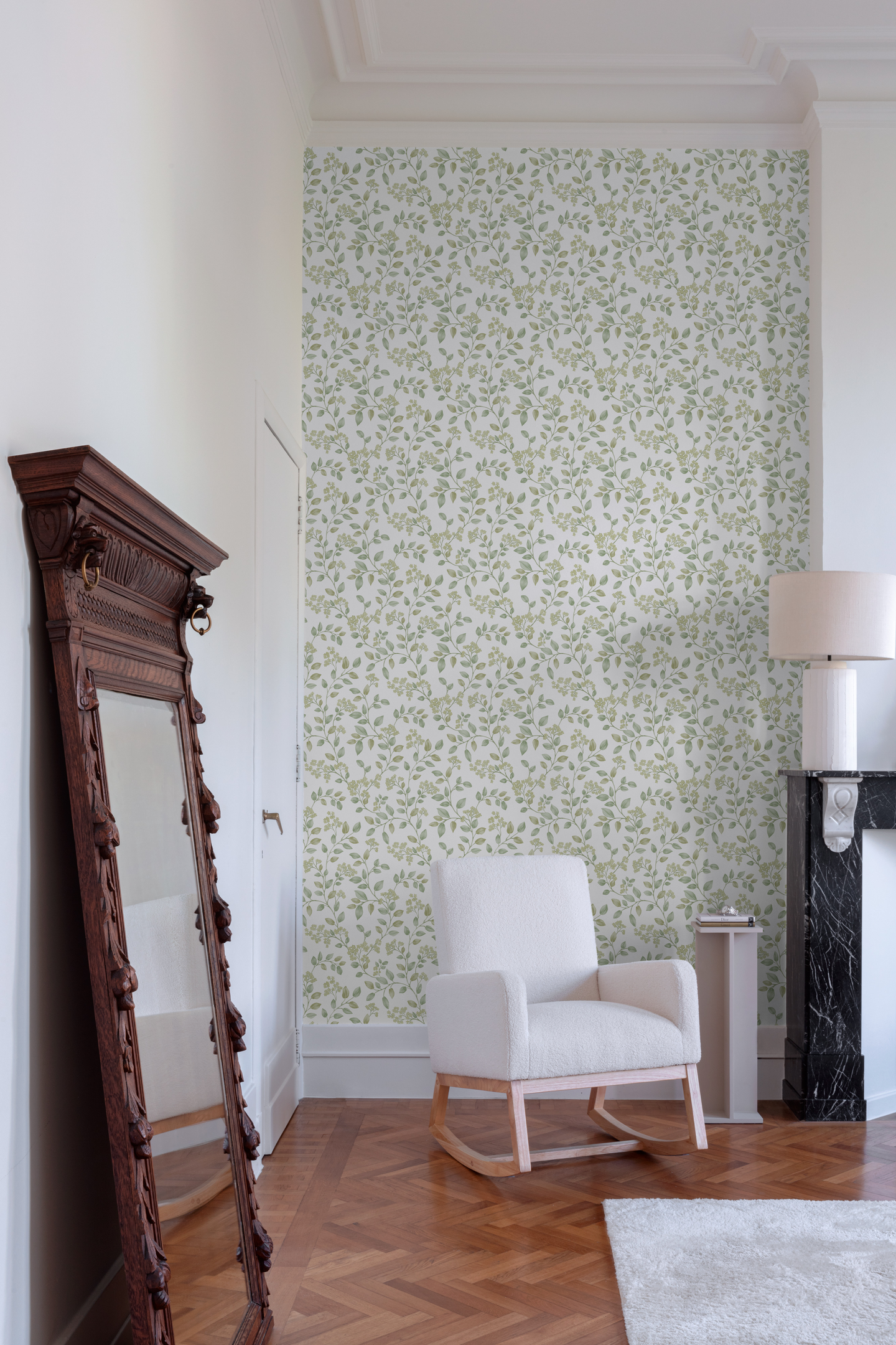 Vinyylitapetti Grandeco Icon IC3014 Jasmine Trail 10,05m