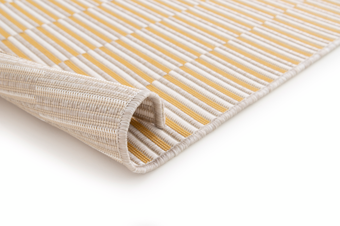 Sisä- ja ulkomatto Cello Felix 80x200cm beige/keltainen/valkoinen