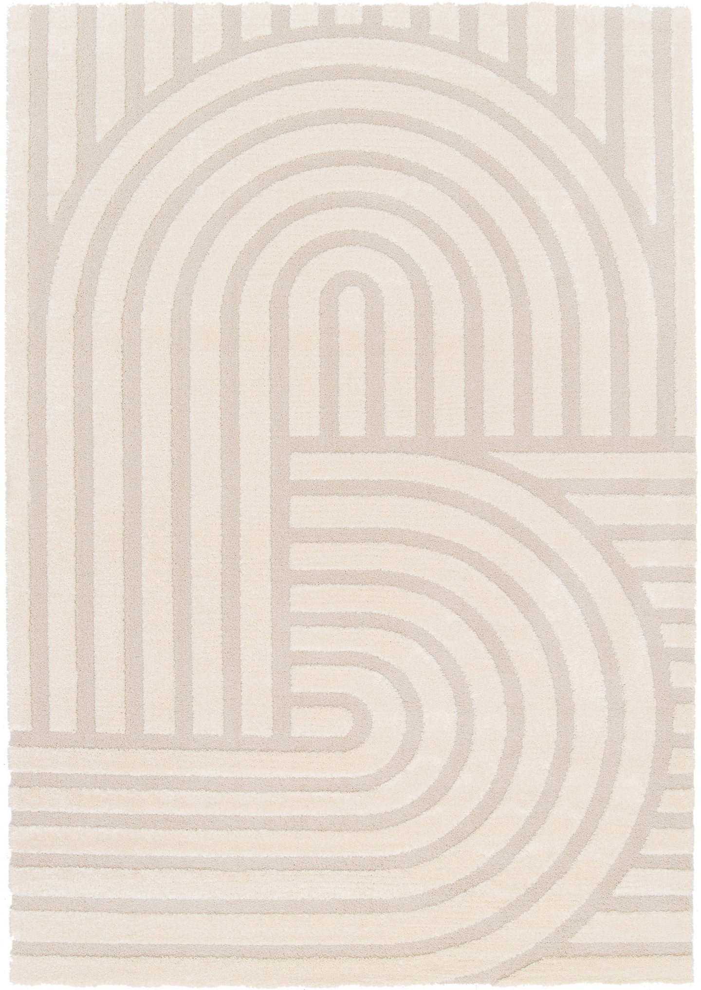 Sisustusmatto Cello Deco 160x230cm luonnonvalkoinen