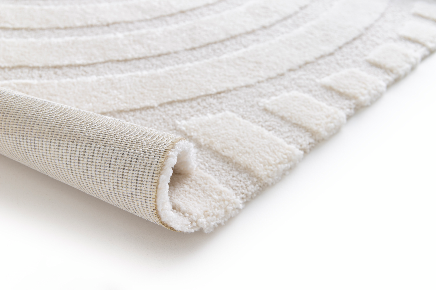 Sisustusmatto Cello Deco 160x230cm luonnonvalkoinen