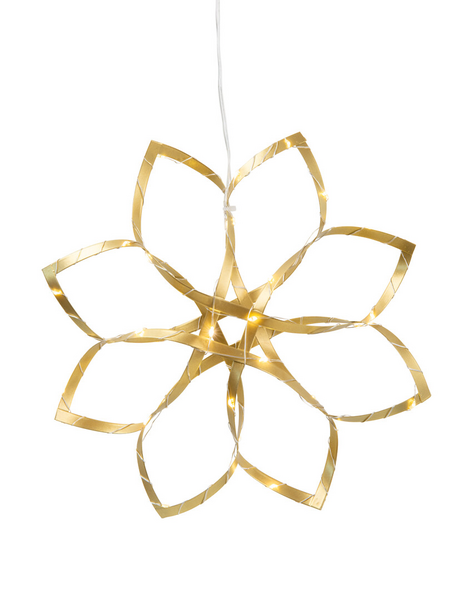 Led-koriste Airam Vuokko 25,5x6,5cm kulta