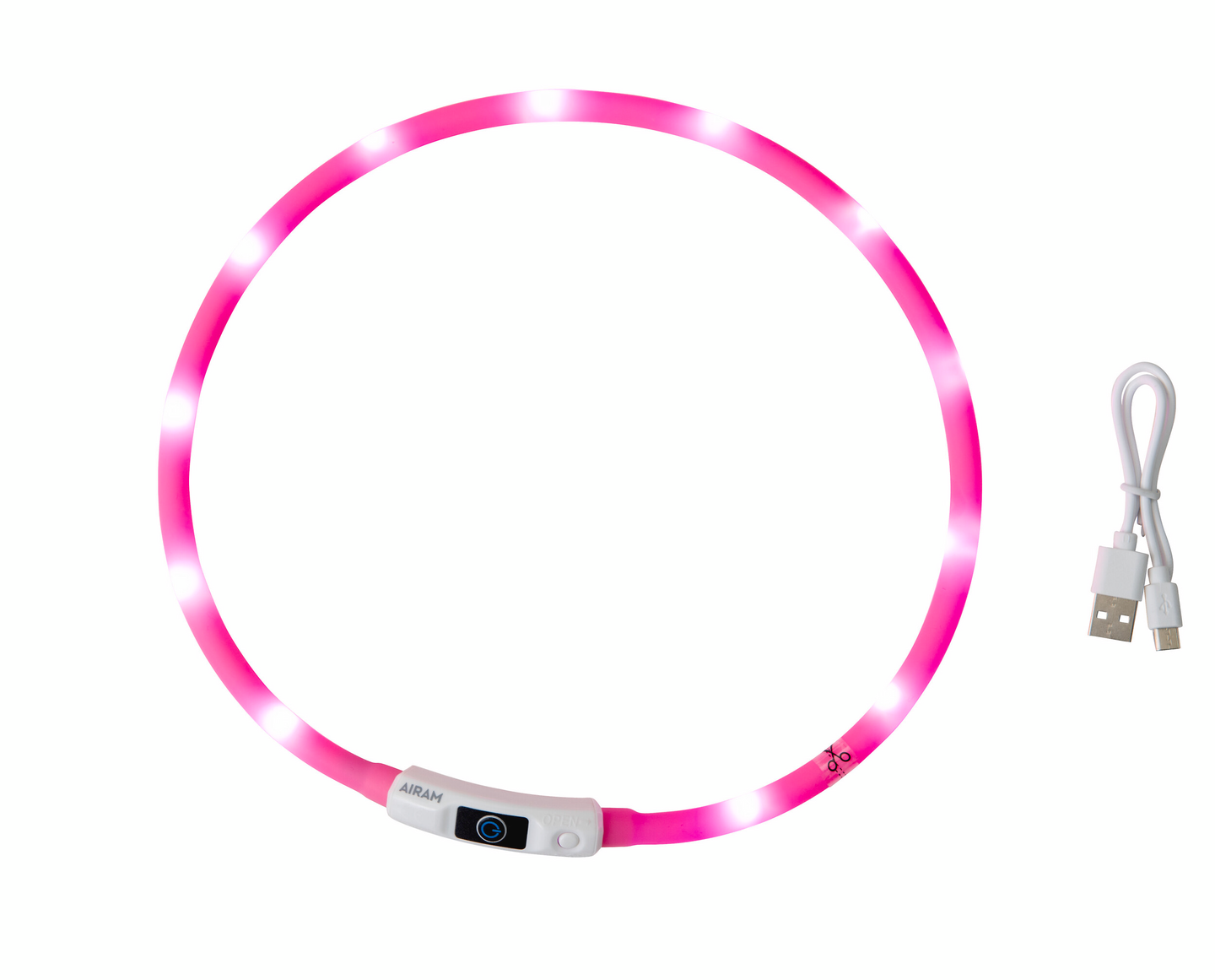 Turvavalo koirille Airam Roosa nauha pinkki