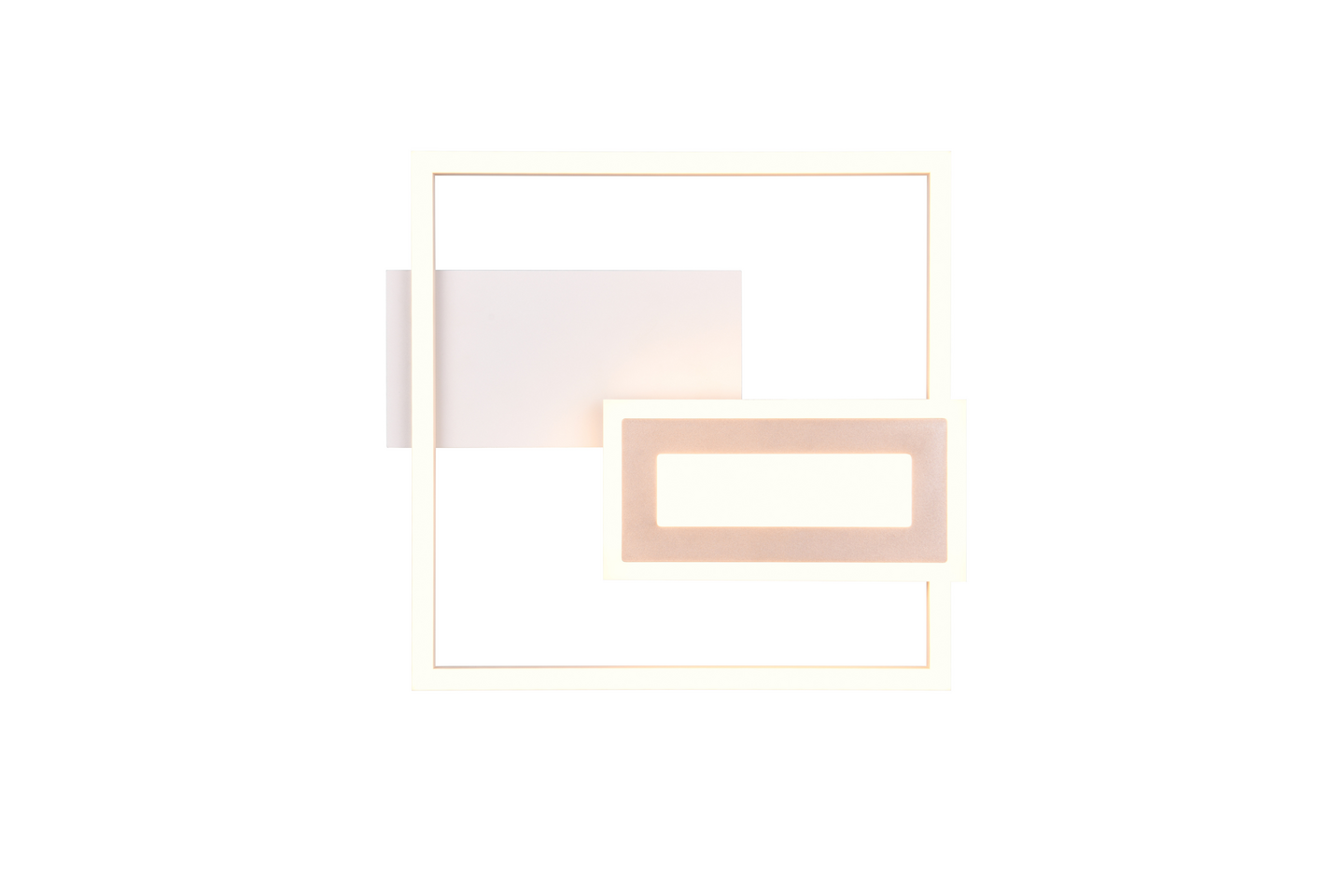 Kattovalaisin TRIO Spiro led 22W 33 cm kahvinruskea/valkoinen