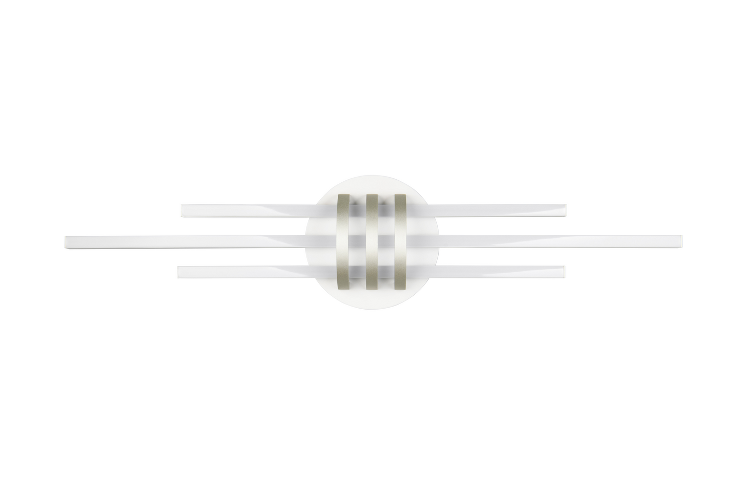 Kattovalaisin TRIO Cinto led 25W 4000K mattavalkoinen/harjattu teräs