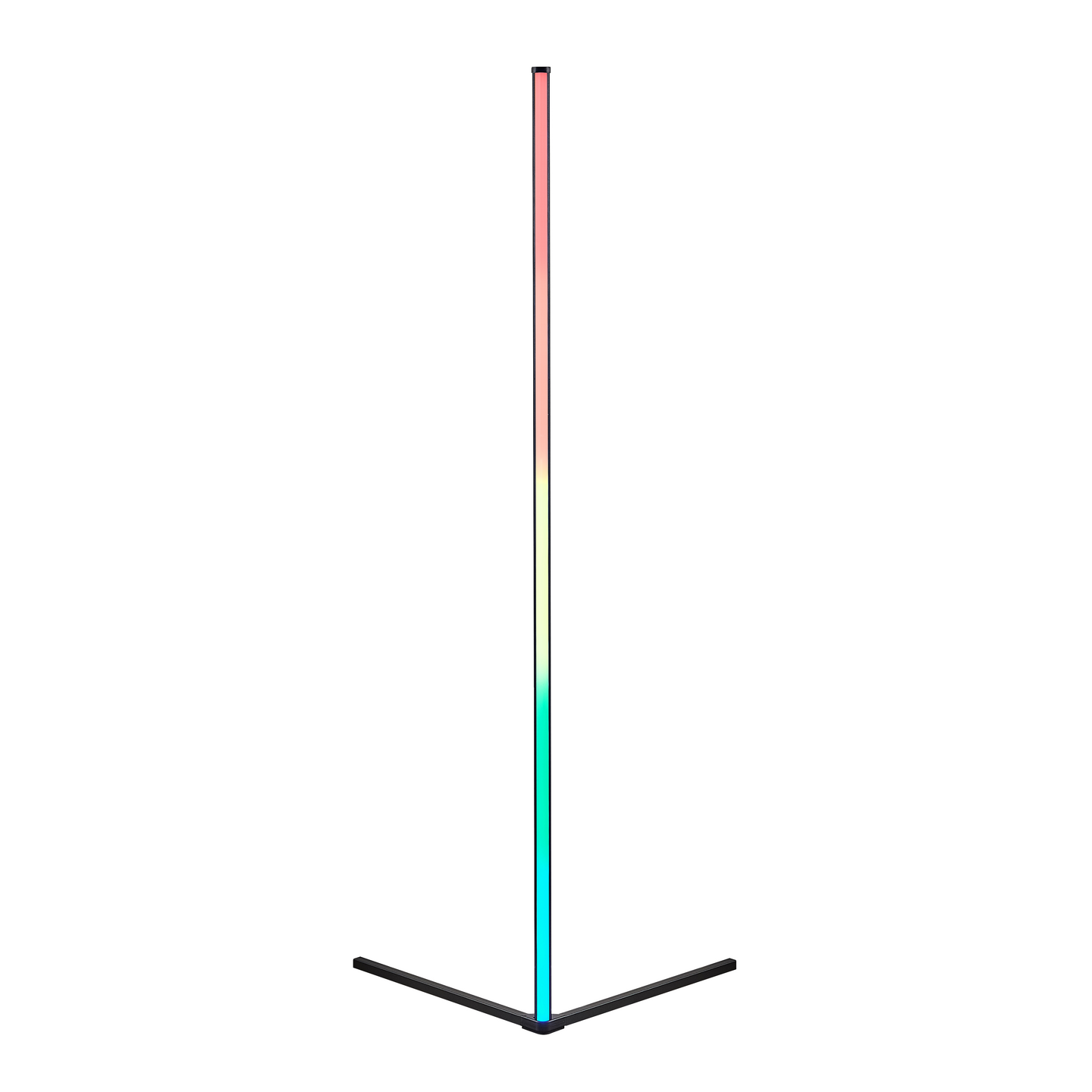 Lattiavalaisin TRIO Level led 10W RGB musta