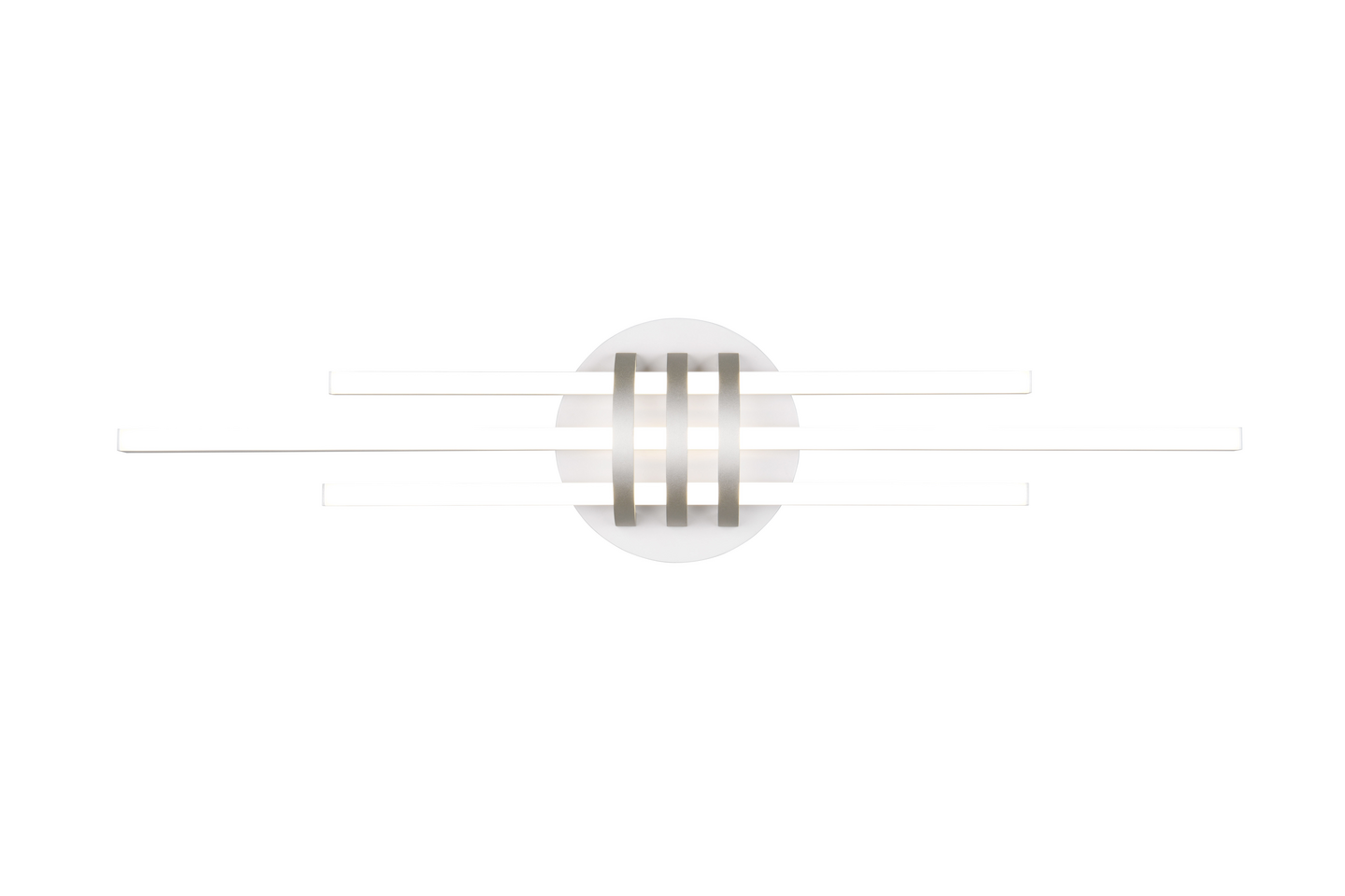 Kattovalaisin TRIO Cinto led 25W 4000K mattavalkoinen/harjattu teräs