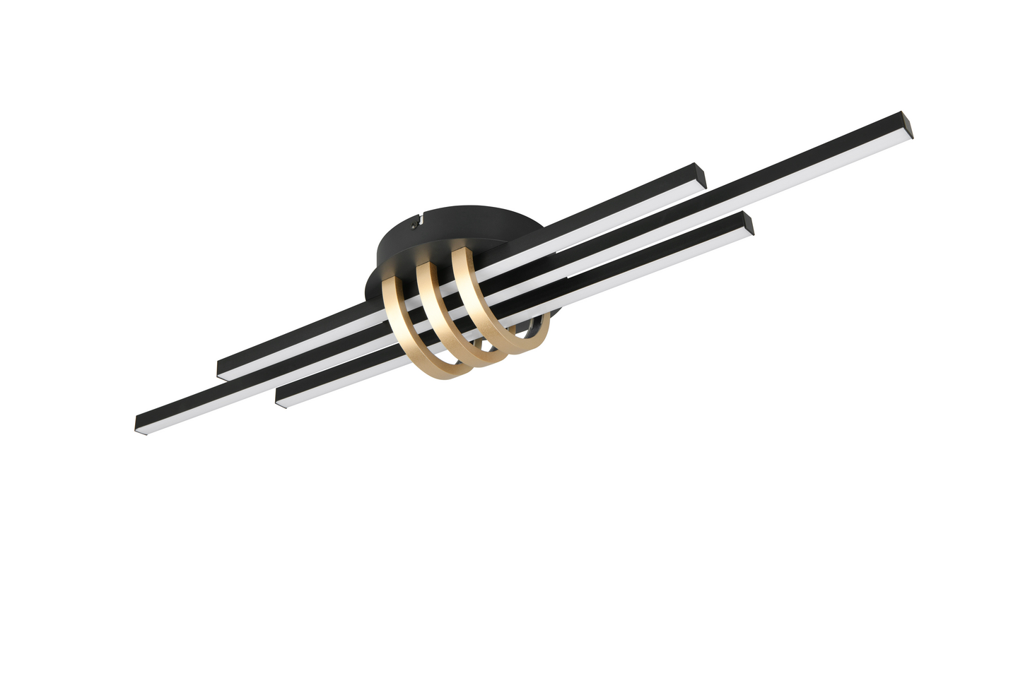 Kattovalaisin TRIO Cinto led 25W 4000K mattamusta/kulta