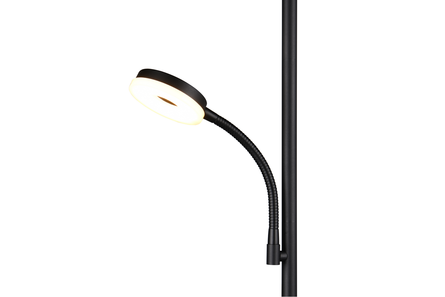 Lattiavalaisin TRIO Specter 2-osainen led 17W+5W mattamusta