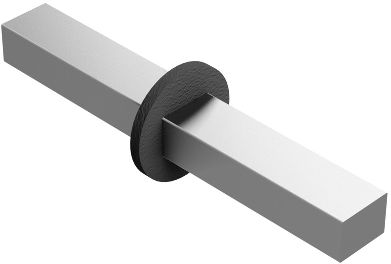 PV-kattokiinnike Orima Easy Rail liitospala 40x40mm