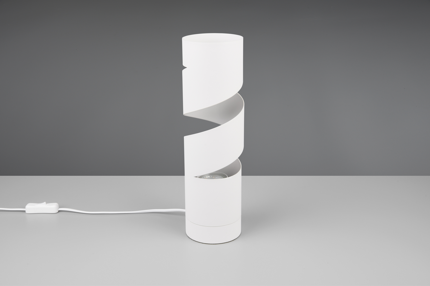 Pöytävalaisin TRIO Stream GU10 mattavalkoinen