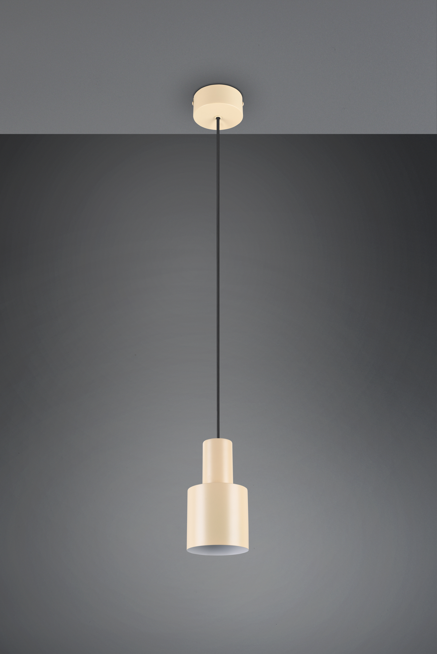 Riippuvalaisin TRIO Agudo E27 1-os kellertävänruskea