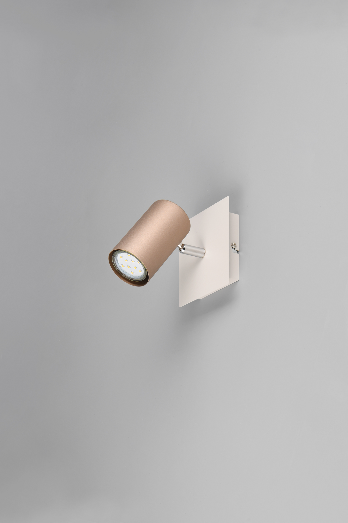 Spotti TRIO Marley GU10 1-osainen kahvinruskea/mattavalkoinen