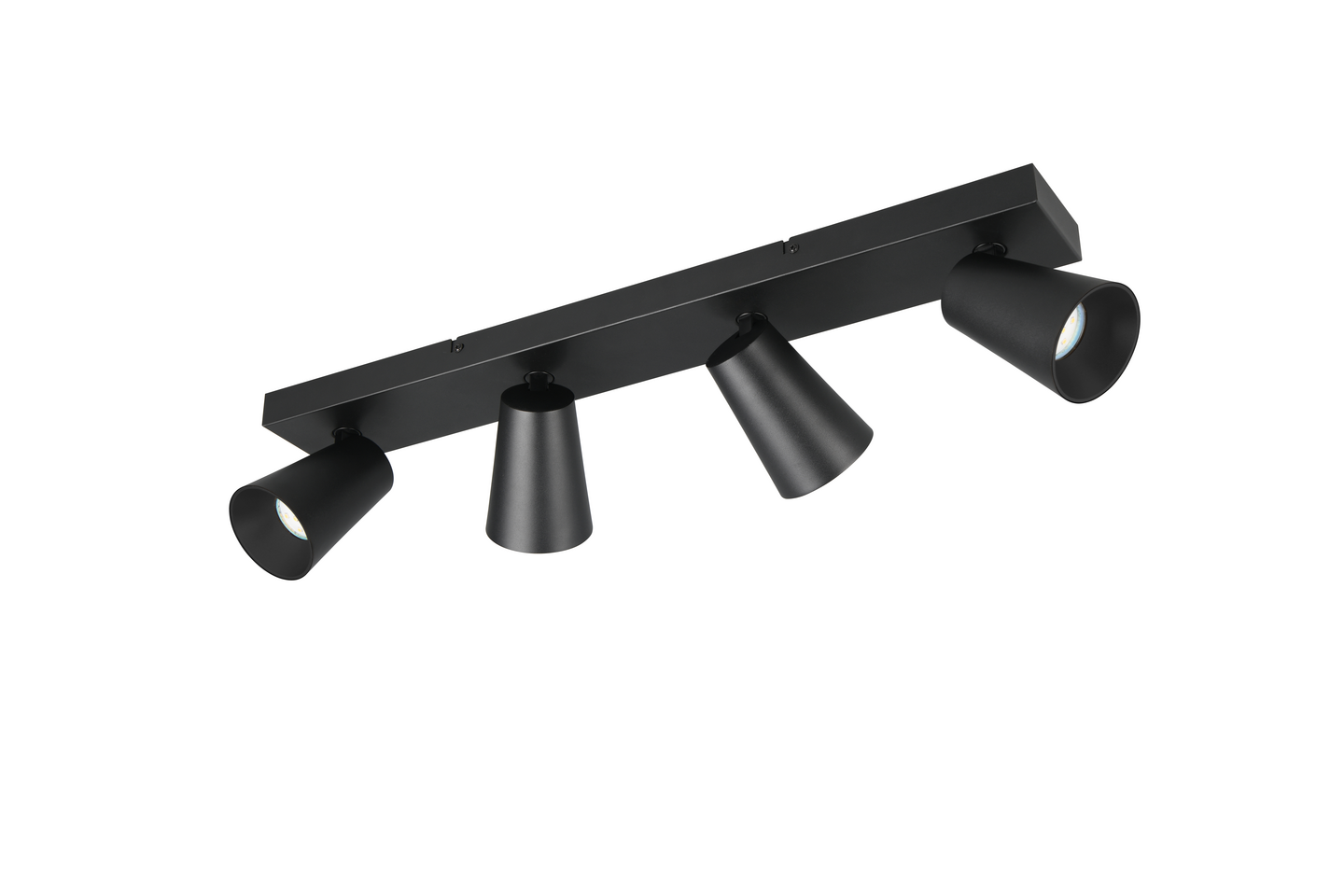 Spotti TRIO Sharp E14 4-osainen mattamusta