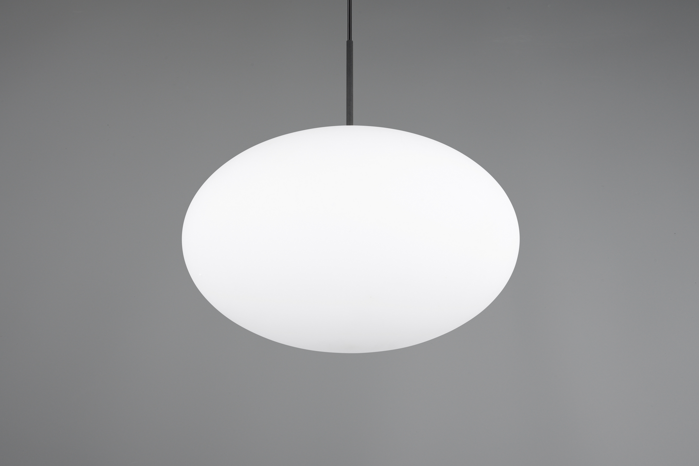 Riippuvalaisin TRIO Fomento E27 40cm mattamusta/valkoinen