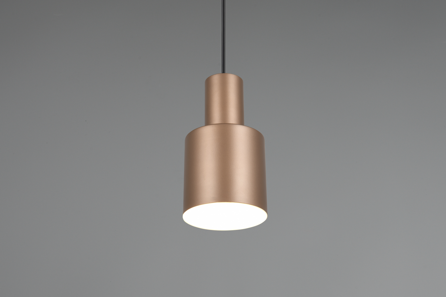 Riippuvalaisin TRIO Agudo E27 1-os kahvinruskea