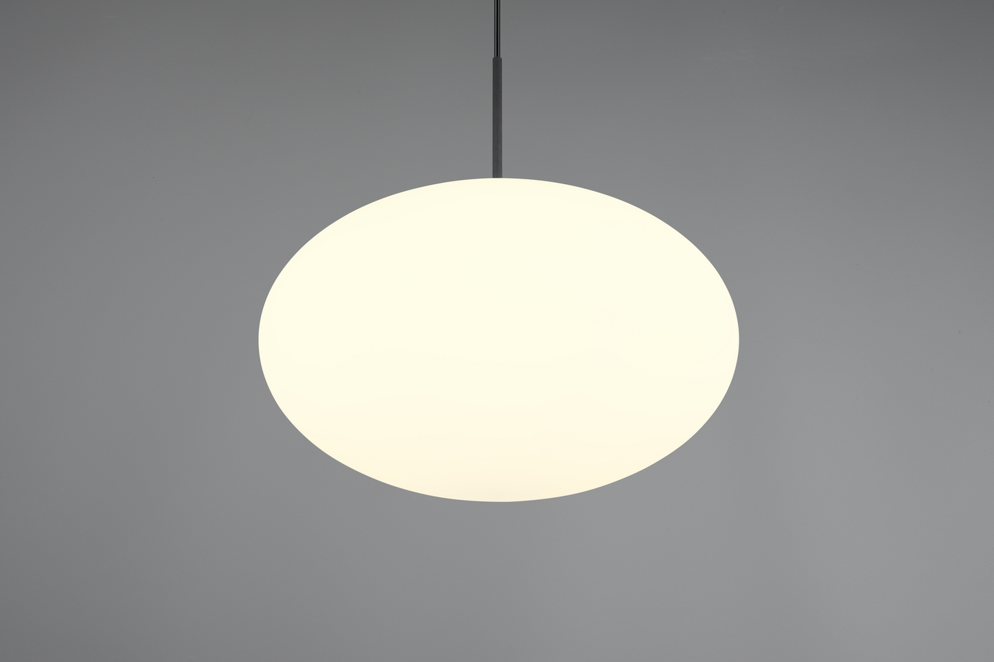 Riippuvalaisin TRIO Fomento E27 40cm mattamusta/valkoinen