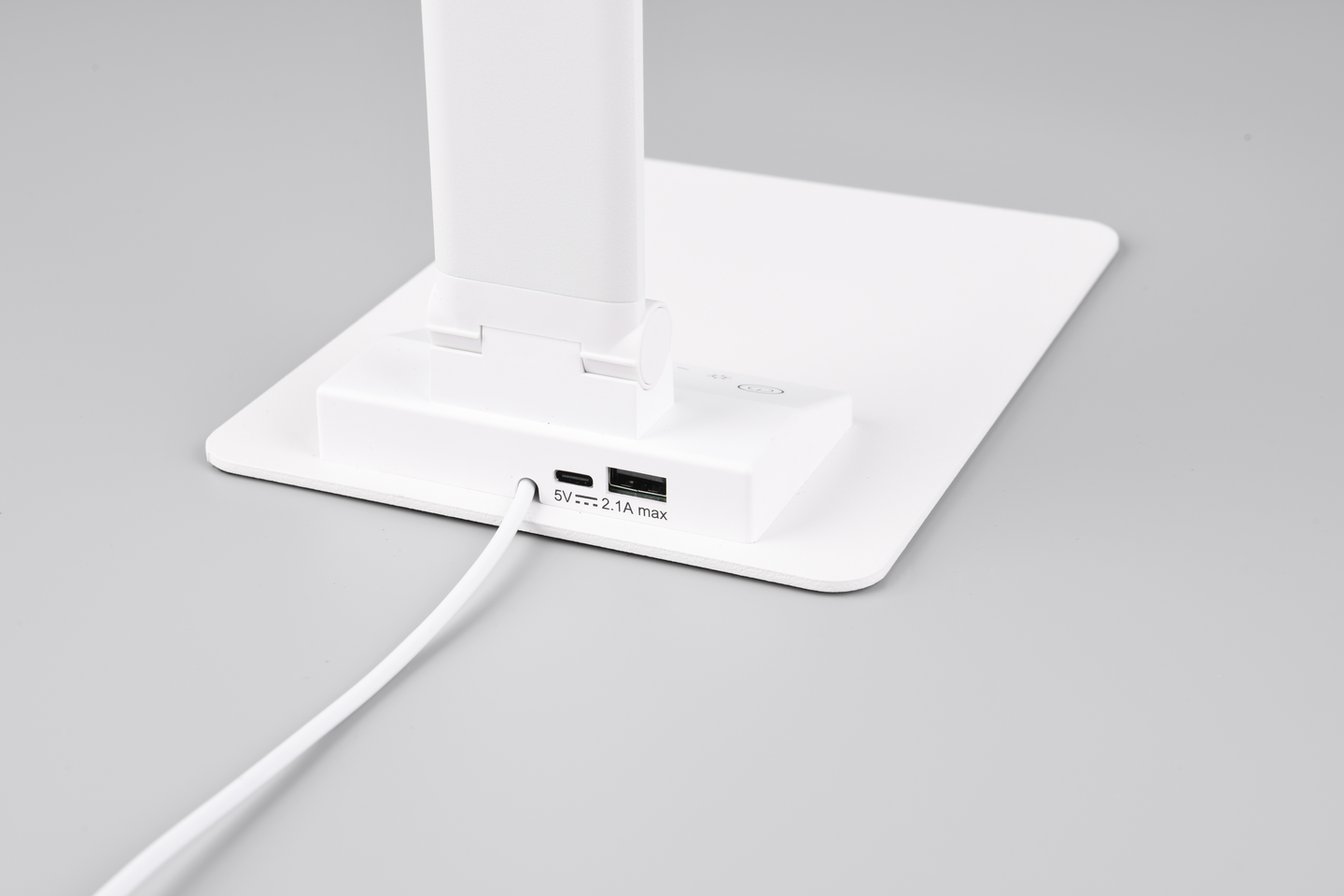 Pöytävalaisin TRIO Travis led 6,5W mattavalkoinen