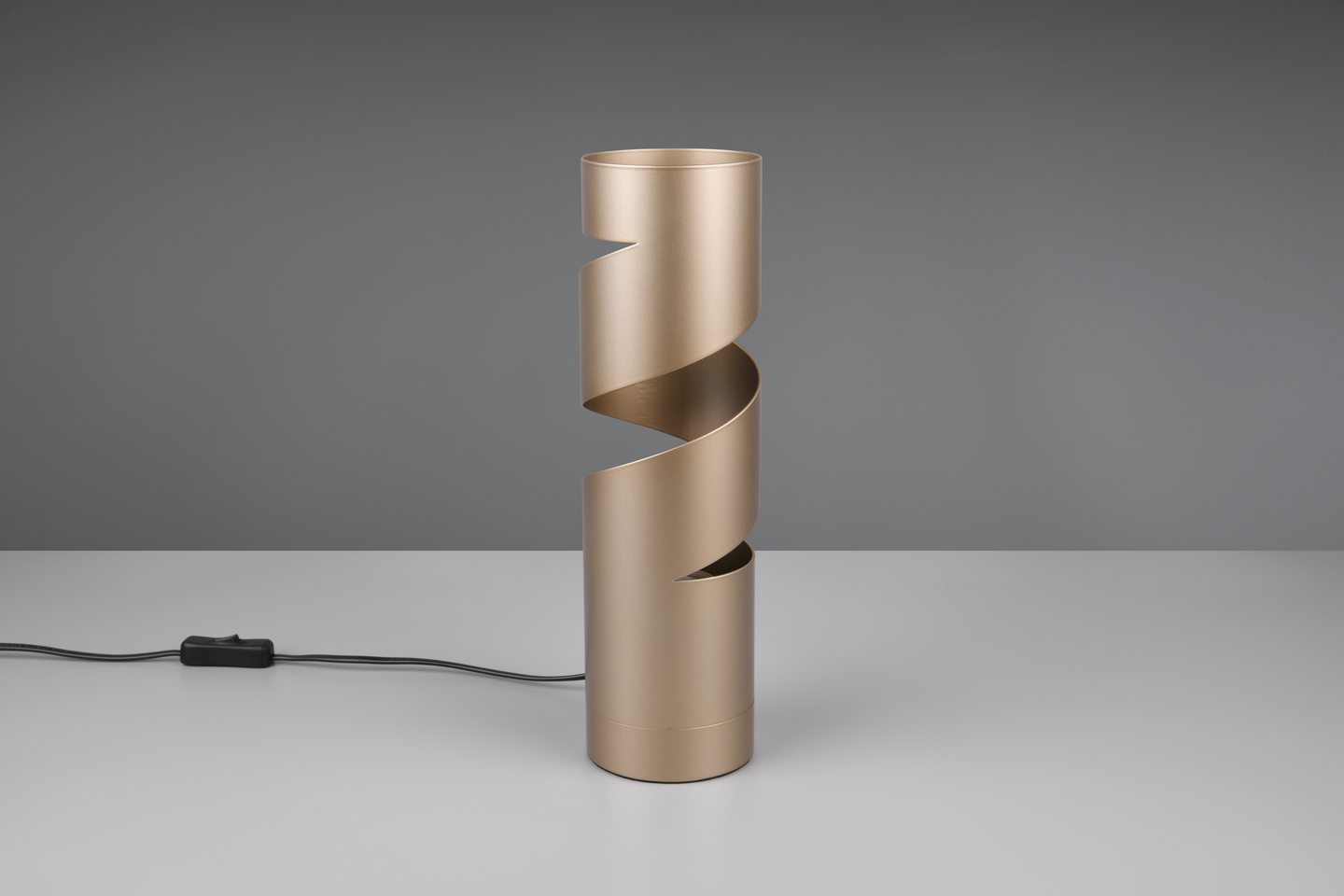 Pöytävalaisin TRIO Stream GU10 kahvinruskea