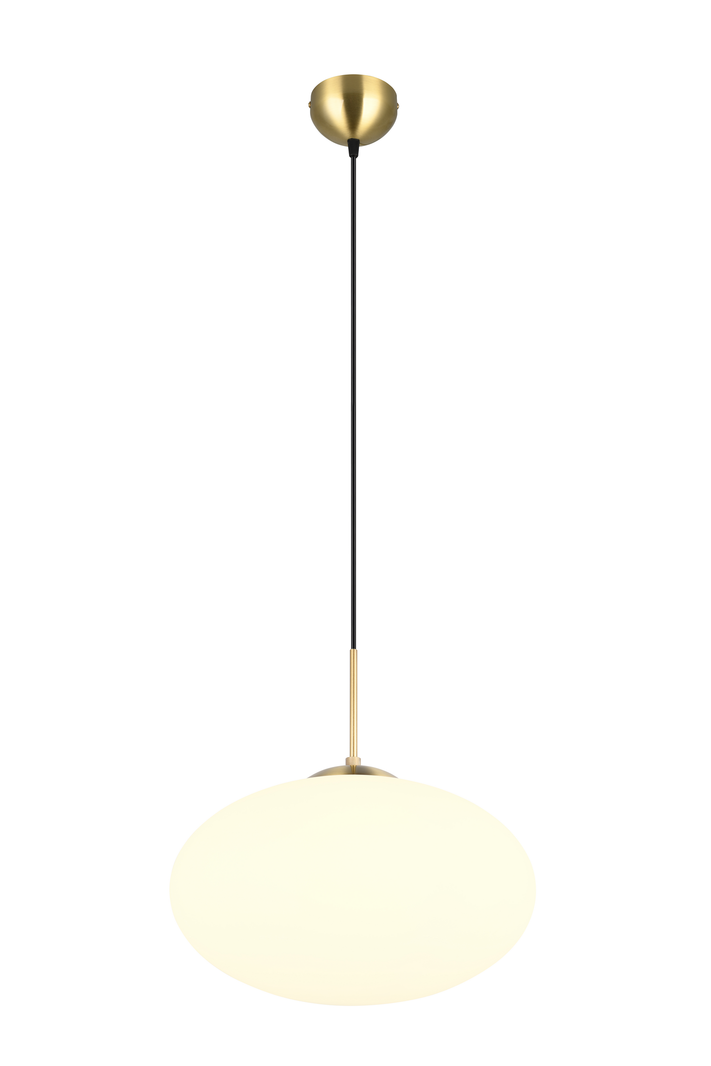 Riippuvalaisin TRIO Fomento E27 40 cm mattamessinki/valkoinen