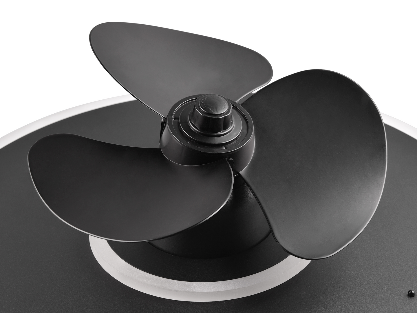 Tuuletinplafondi TRIO Nybro led 3500lm mattamusta