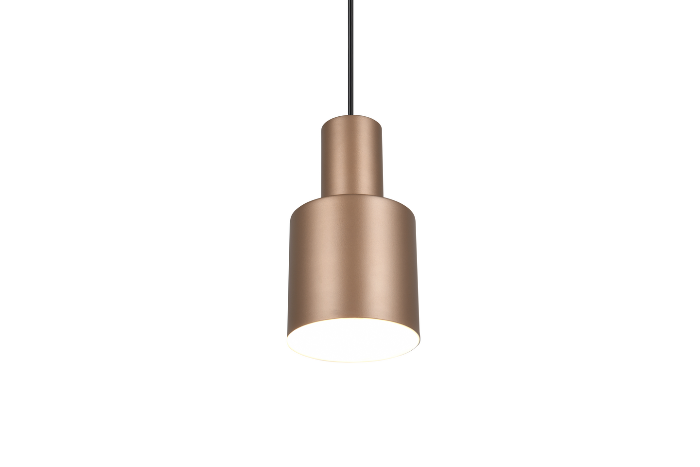 Riippuvalaisin TRIO Agudo E27 1-os kahvinruskea