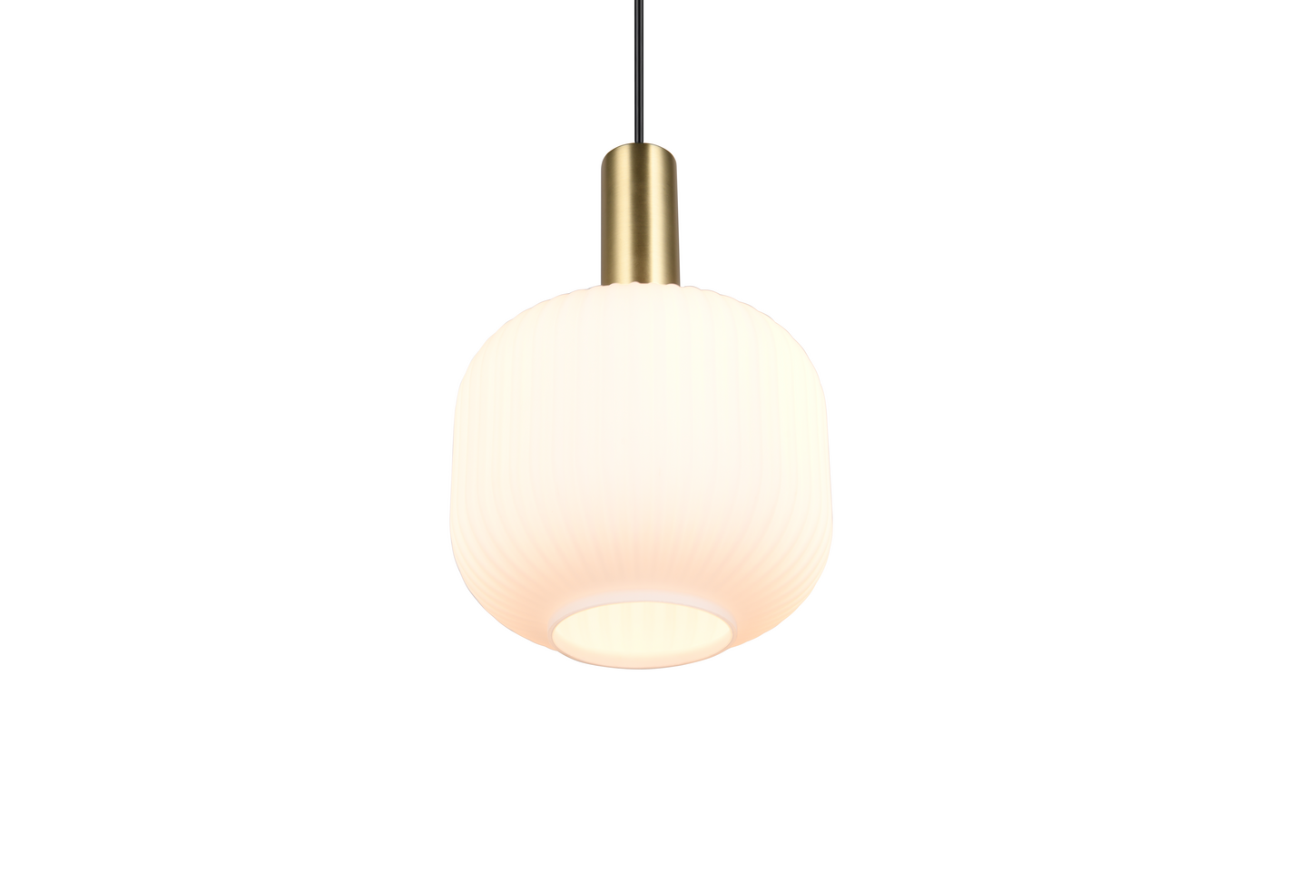 Riippuvalaisin TRIO Diva E27 mattamessinki/valkoinen