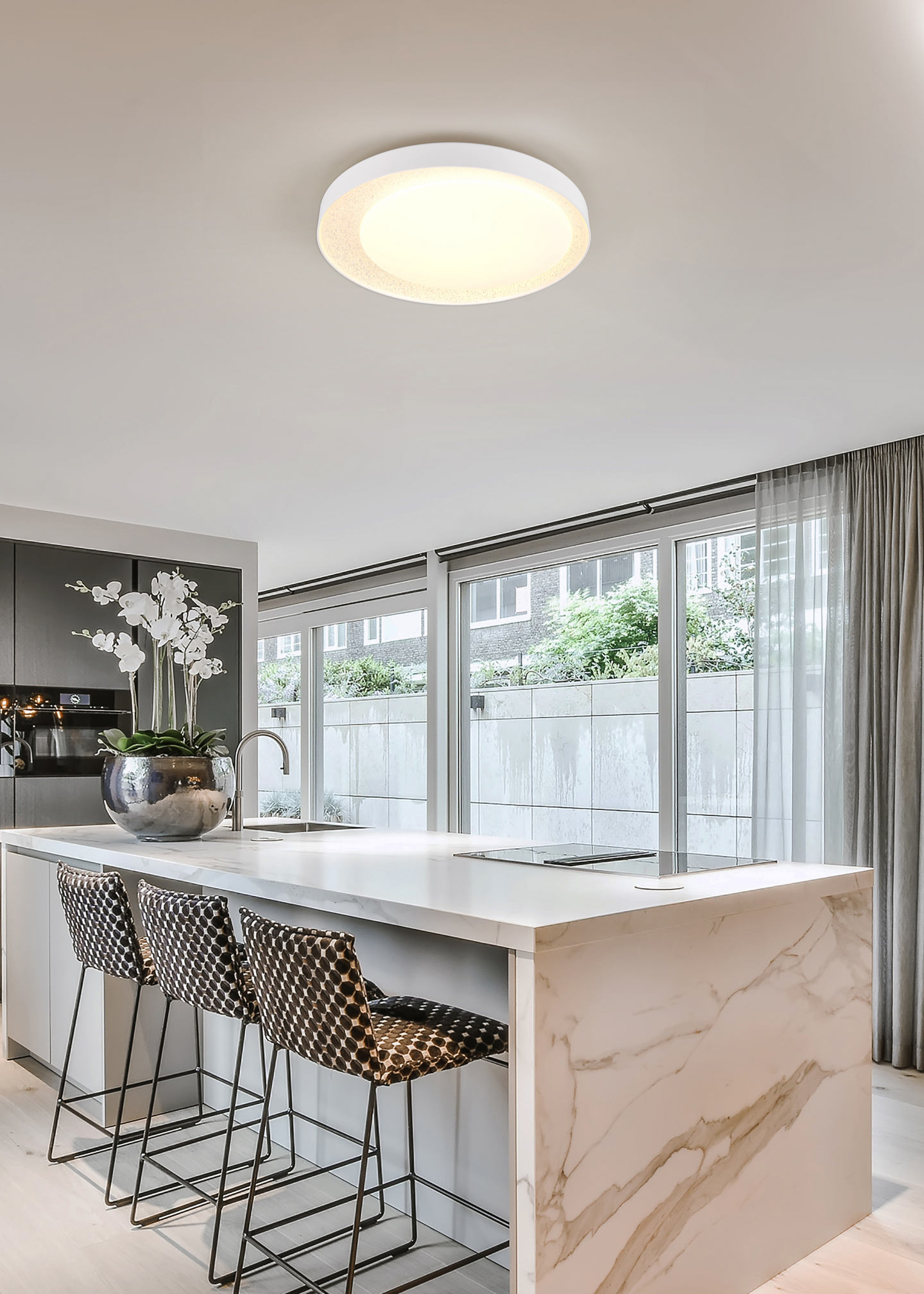 Kattovalaisin TRIO Aleta led 24W 2500lm valkoinen