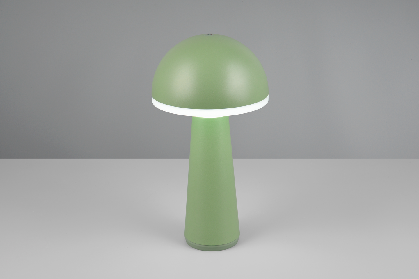 Ulkopöytävalaisin TRIO Fungo led 2W pistaasi ladattava