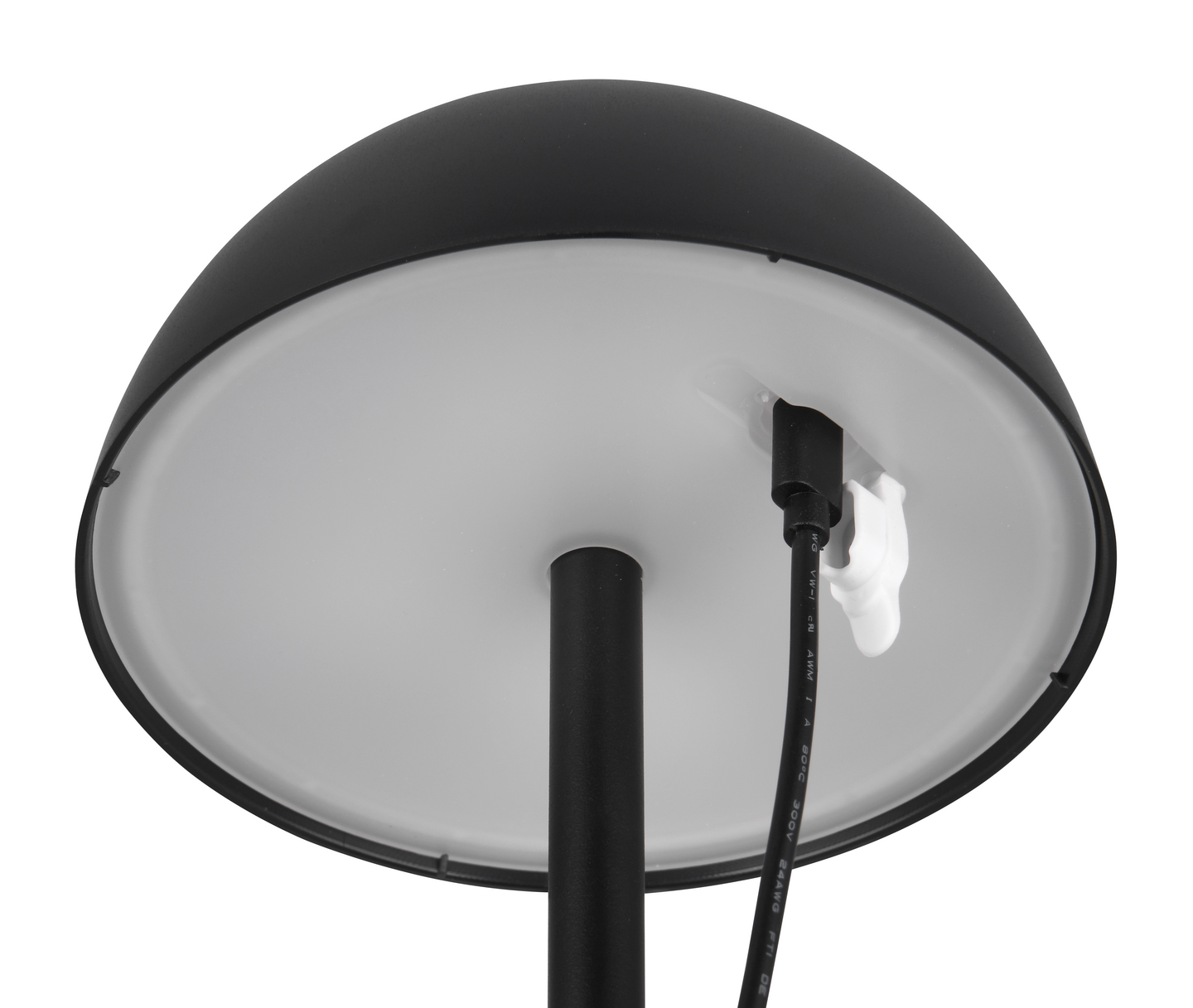 Ulkopöytävalaisin TRIO Ricardo led 1,7W mattamusta ladattava