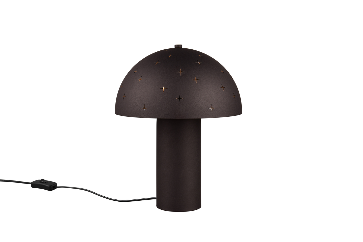 Pöytävalaisin TRIO Seta E14 mattamusta