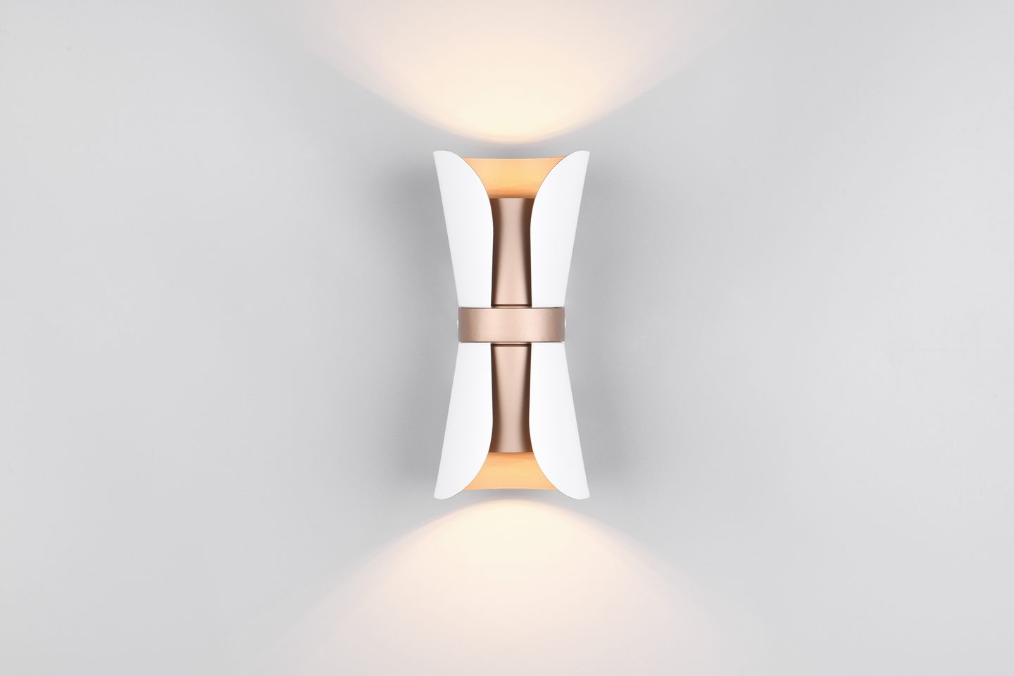 Seinävalaisin TRIO Coat GU10 2-osainen mattavalkoinen