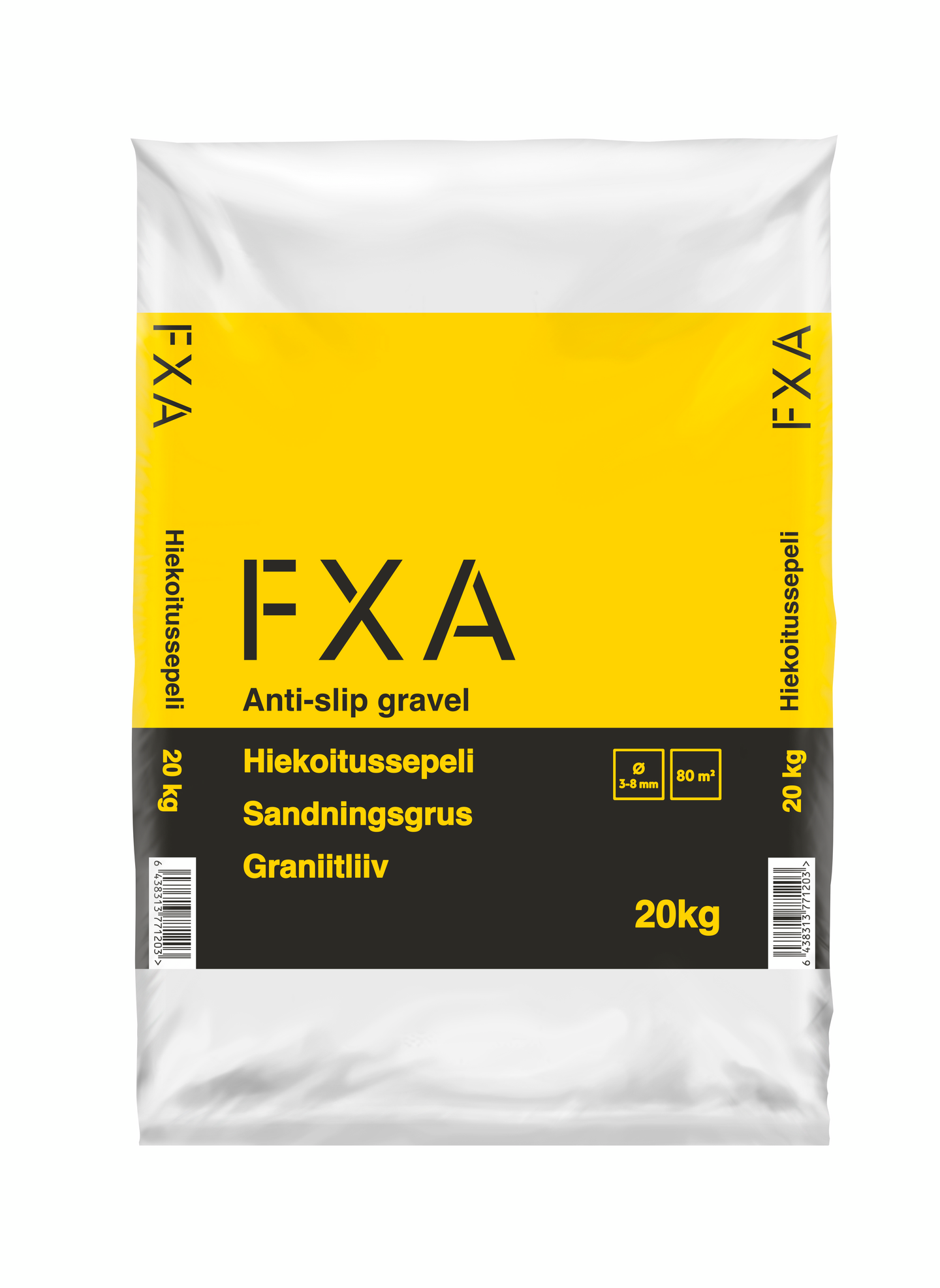 Hiekoitussepeli FXA 3-8mm 20kg