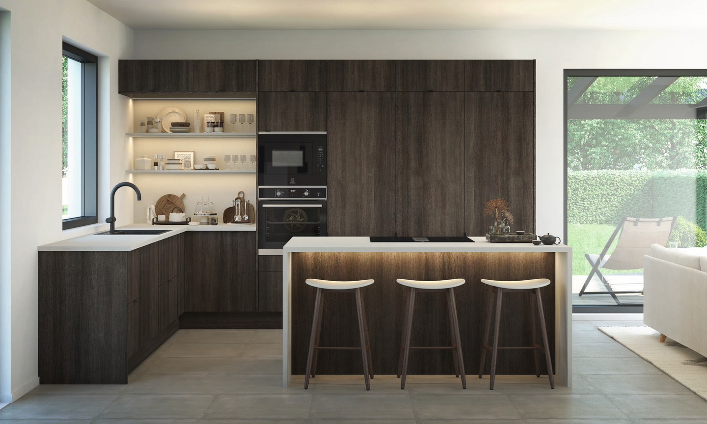 Lattialaatta Cello Appeal 60x60 harmaa RT 1,08m²