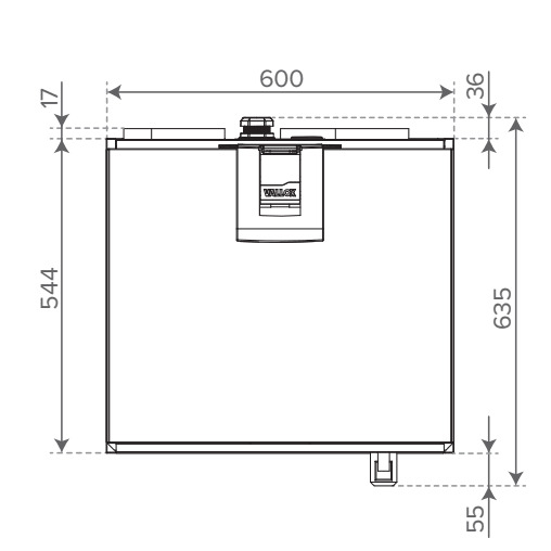 Ilmanvaihtokone Vallox 096 MV L
