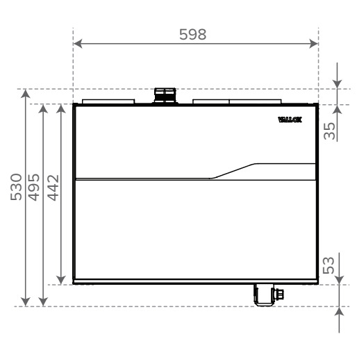 LTO-laite Vallox 99 MV RA12