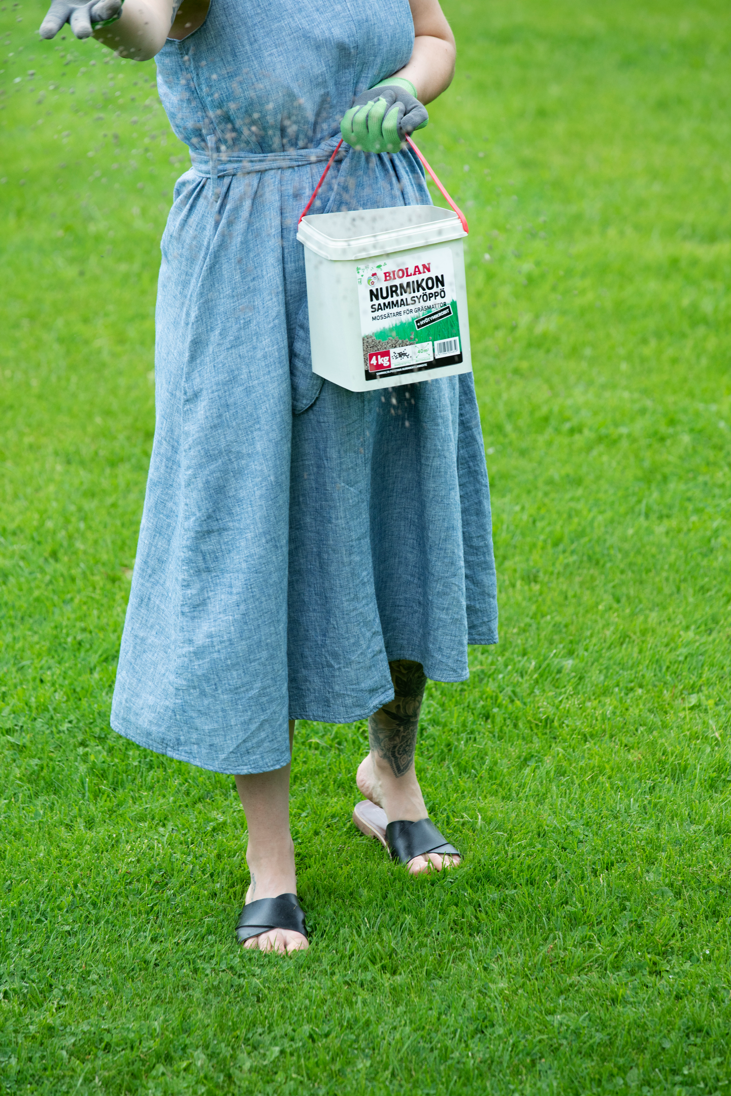 Nurmikon sammalsyöppö Biolan 4kg