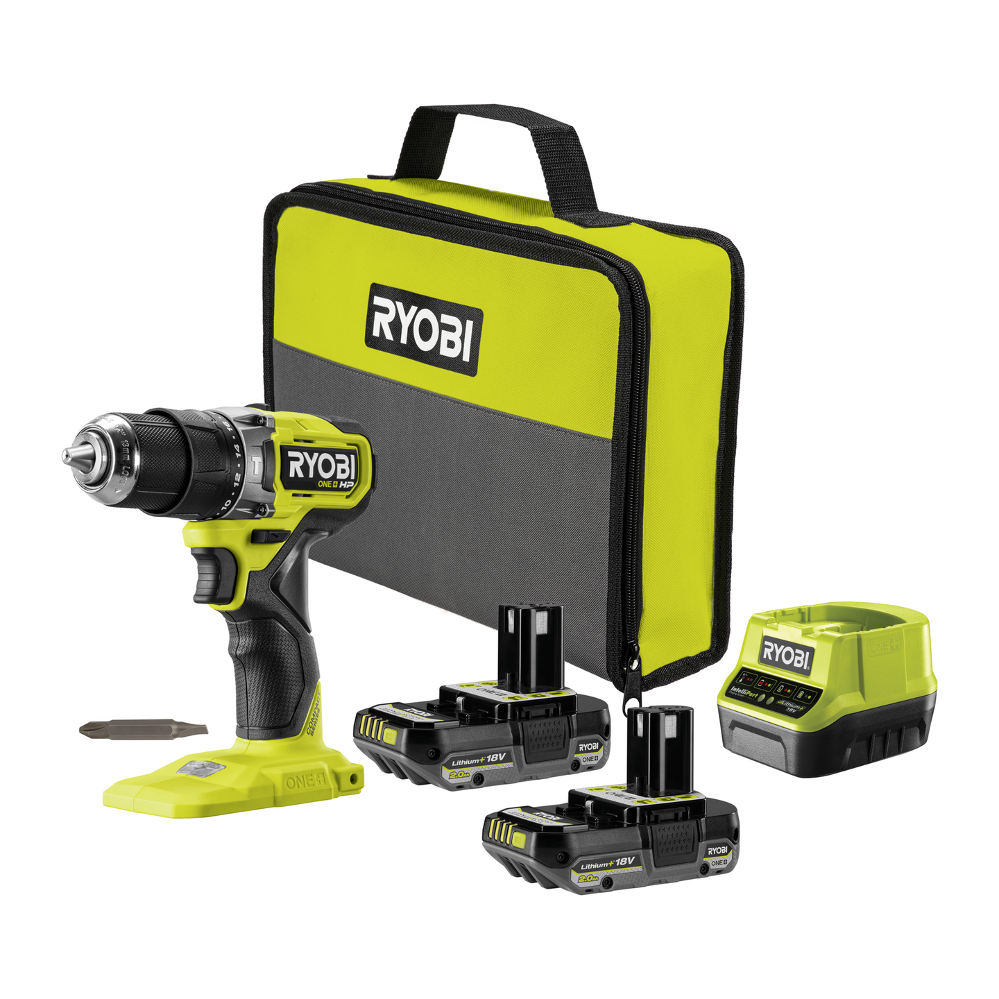 Akkuiskuporakone Ryobi RPD18C1-220S 18V ONE+ HP 2x2,0Ah